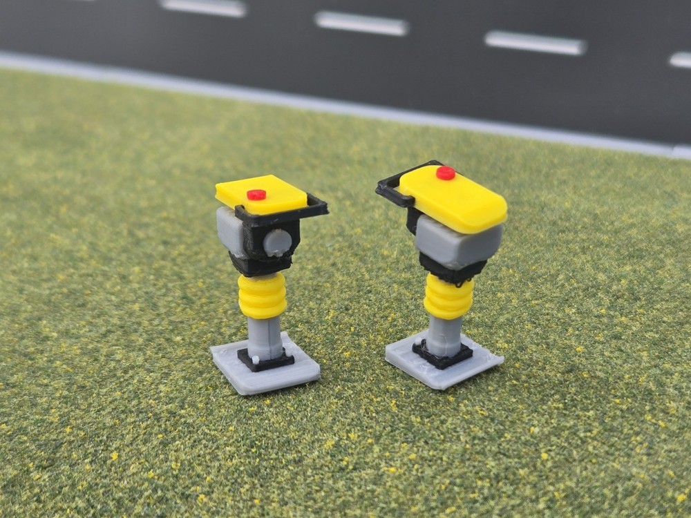 1/50 Scale 3D Vibratory Rammer/Jumping Jack *2 Pack*