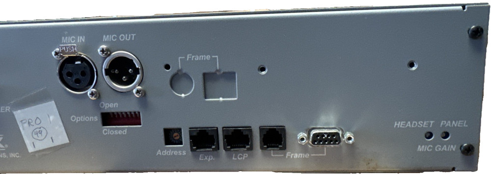 RTS Intercoms Telex KP-32 Intercom 32-Channel Key Panel