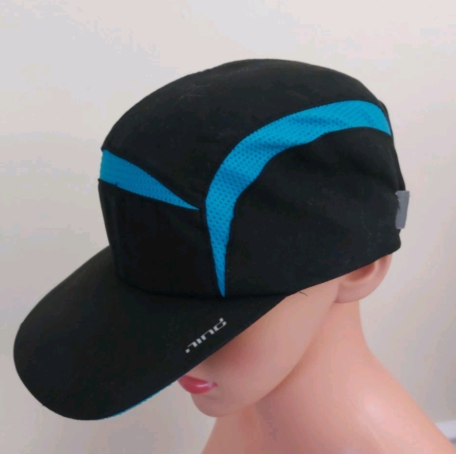 Hind Performance Lightweight Running Cap One Sz Adjustable Grey Reflective Strap
