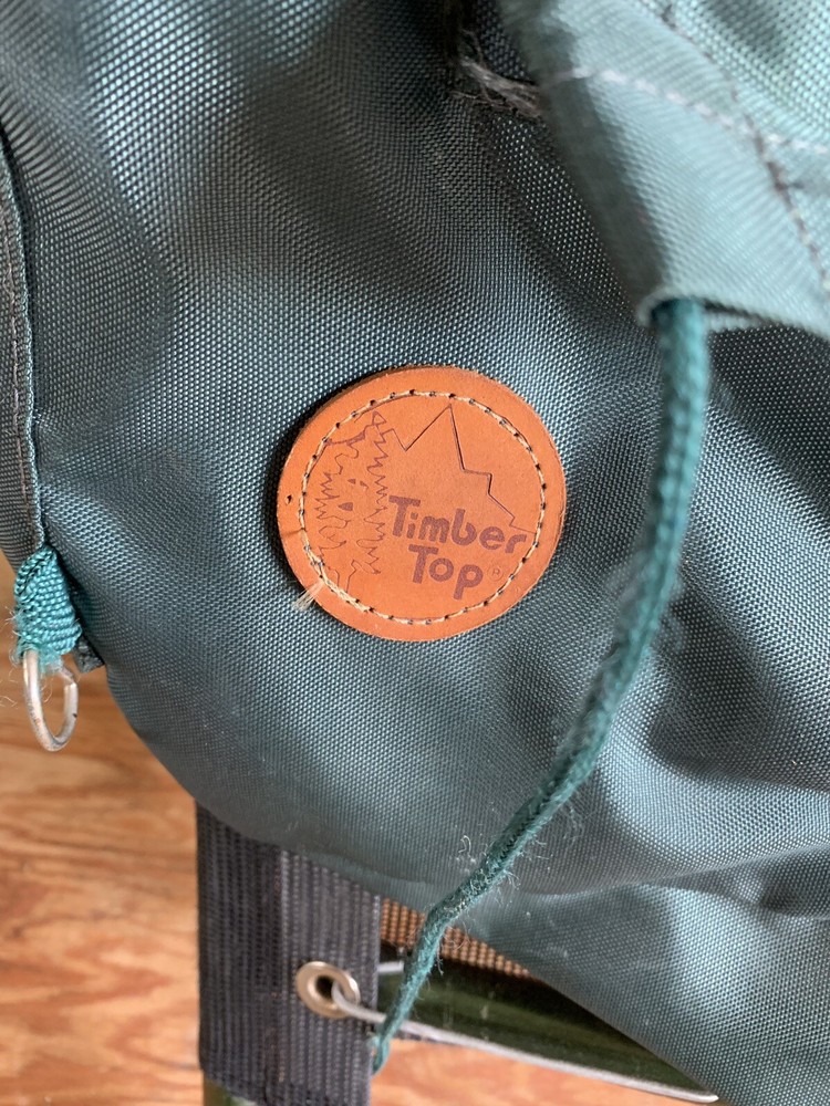 Timber Top Green ALUMINUM FRAME Back Pack