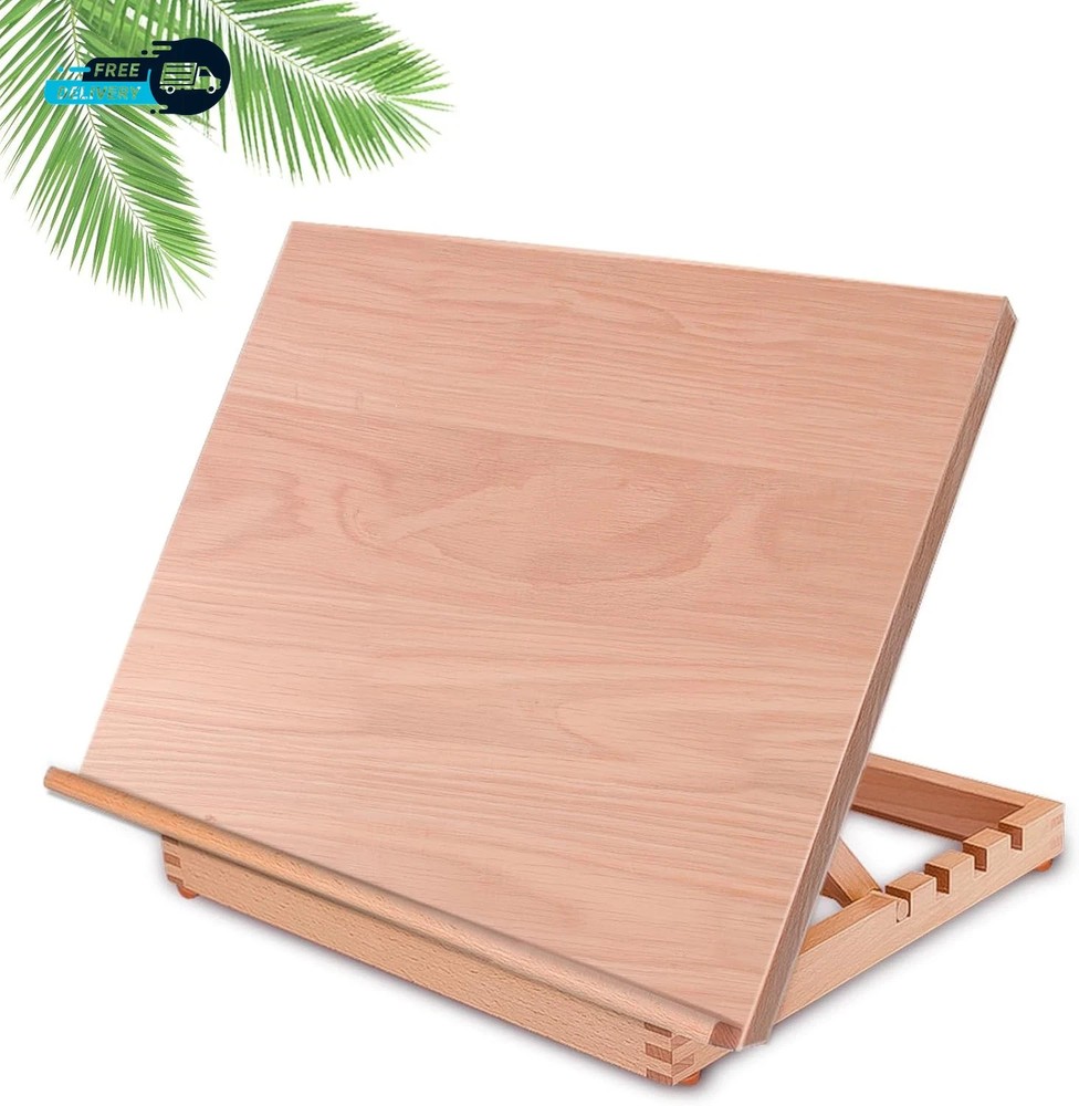 Tabletop Easel A3 Painting Easel with Smooth Surface Adjustable