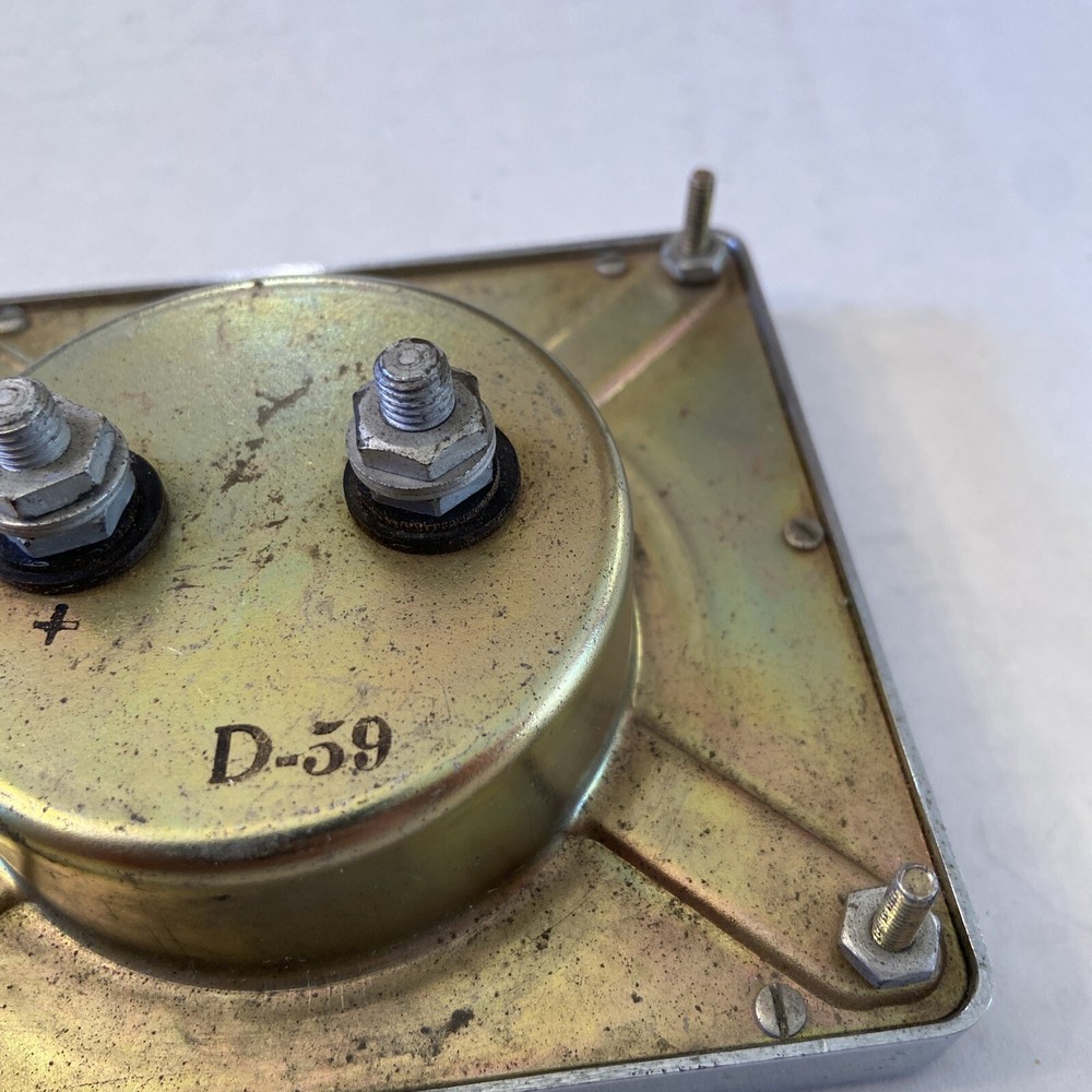 PHASTRON CUSTOM MICROAMPERES DC METER #H