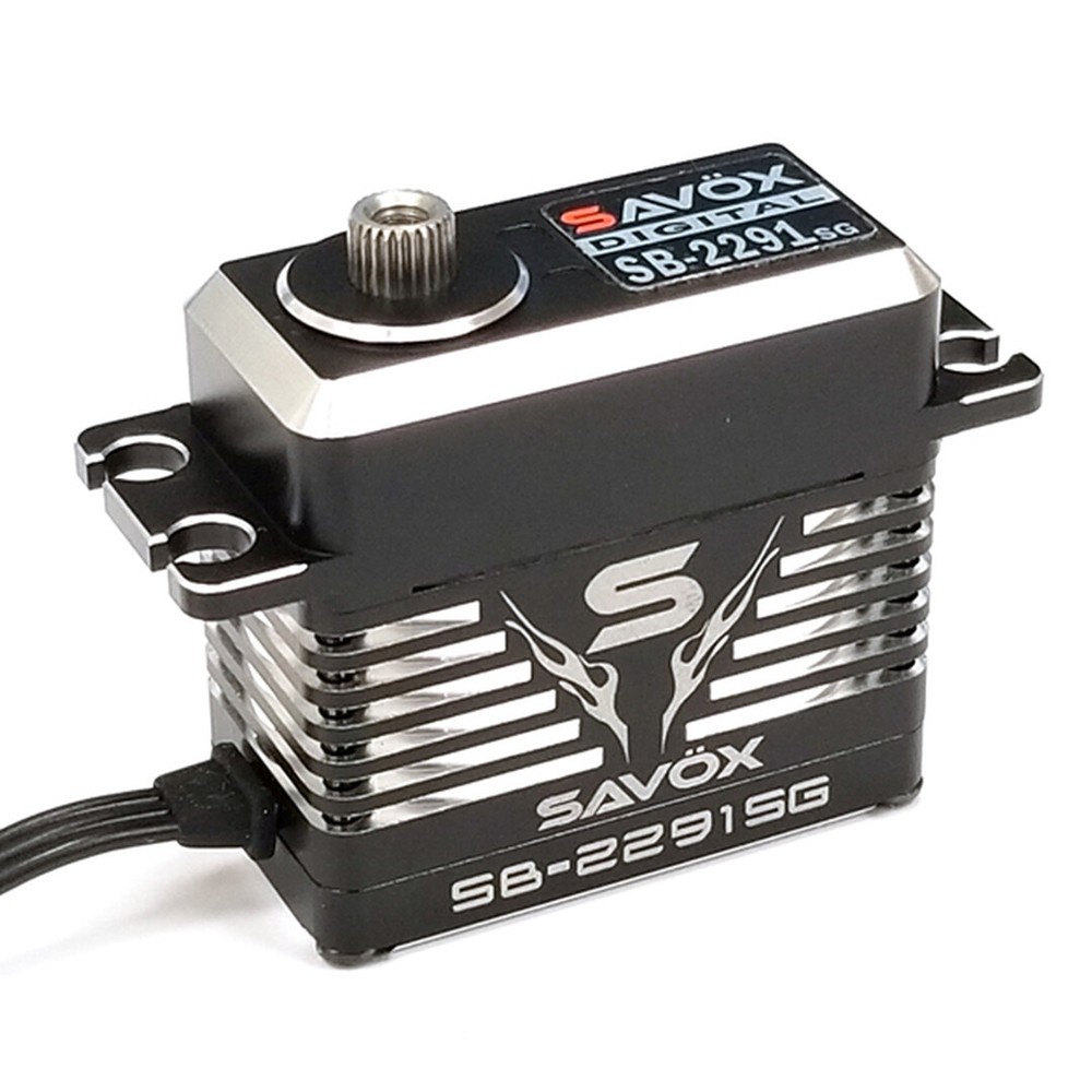NEW Savox HIGH VOLTAGE 7.4V / .05 sec Brushless Digital Servo