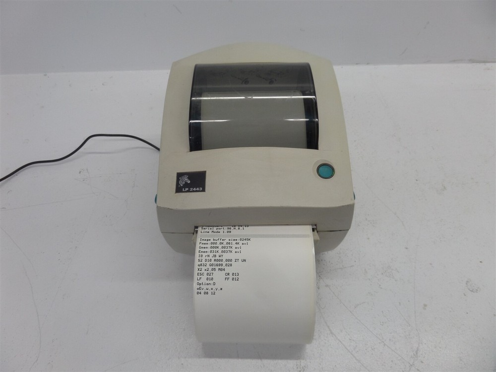 Zebra LP2443PSAT Thermal Label Printer