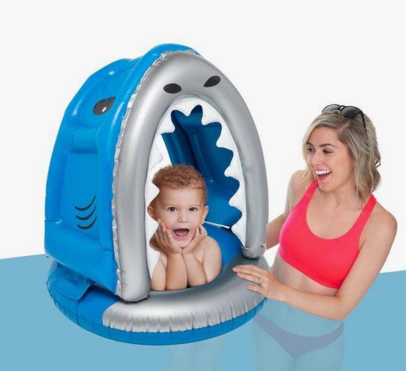 BigMouth Inc Pool Shark with Canopy Float