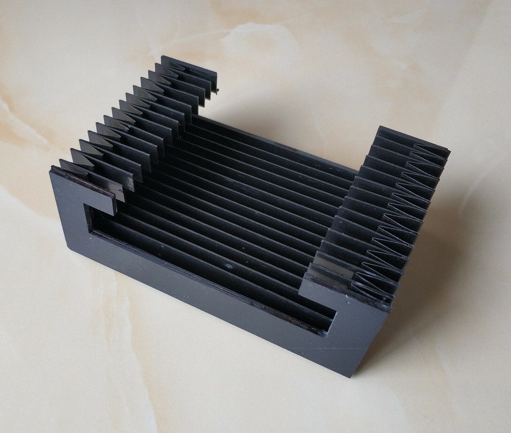 Protective bellow cover,Width200mm x height50mm x Lmax600mm