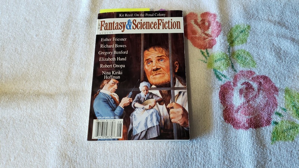 FANTASY & SCIENCE FICTION  - AUGUST, 1998  -  *SIGNED*  +RH+.
