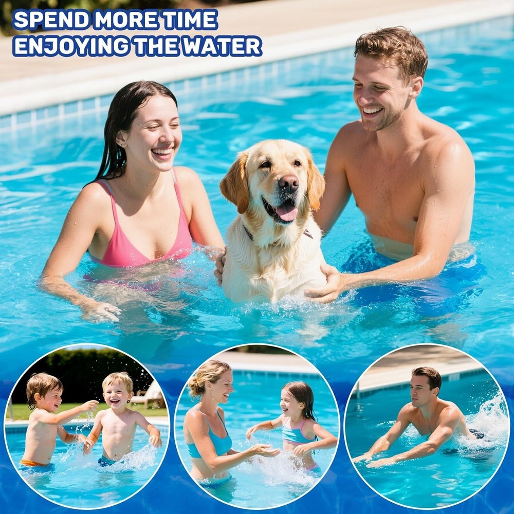 Durable 50PCS Nylon Pool Socks - Efficient Debris Filtration for Clean Pools