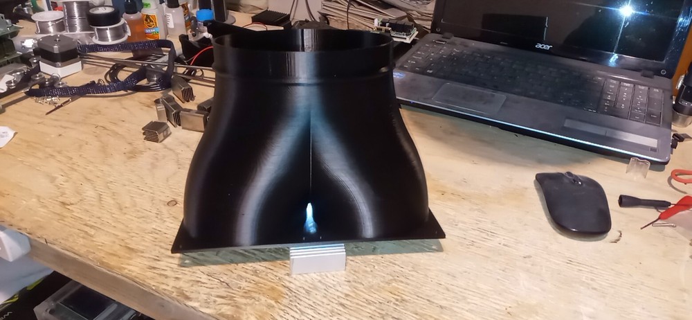 Goldshell CK miner Low restriction (Long radius exhaust adapter) (READ!!)
