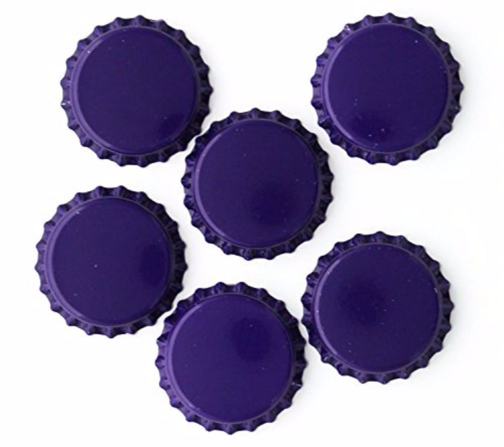 Crown Caps 576 Caps (Purple) With Oxy-Liner
