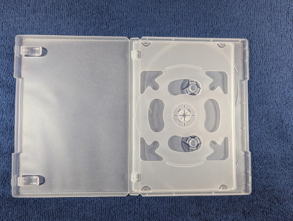 4 -15mm clear 4 disc holder cases