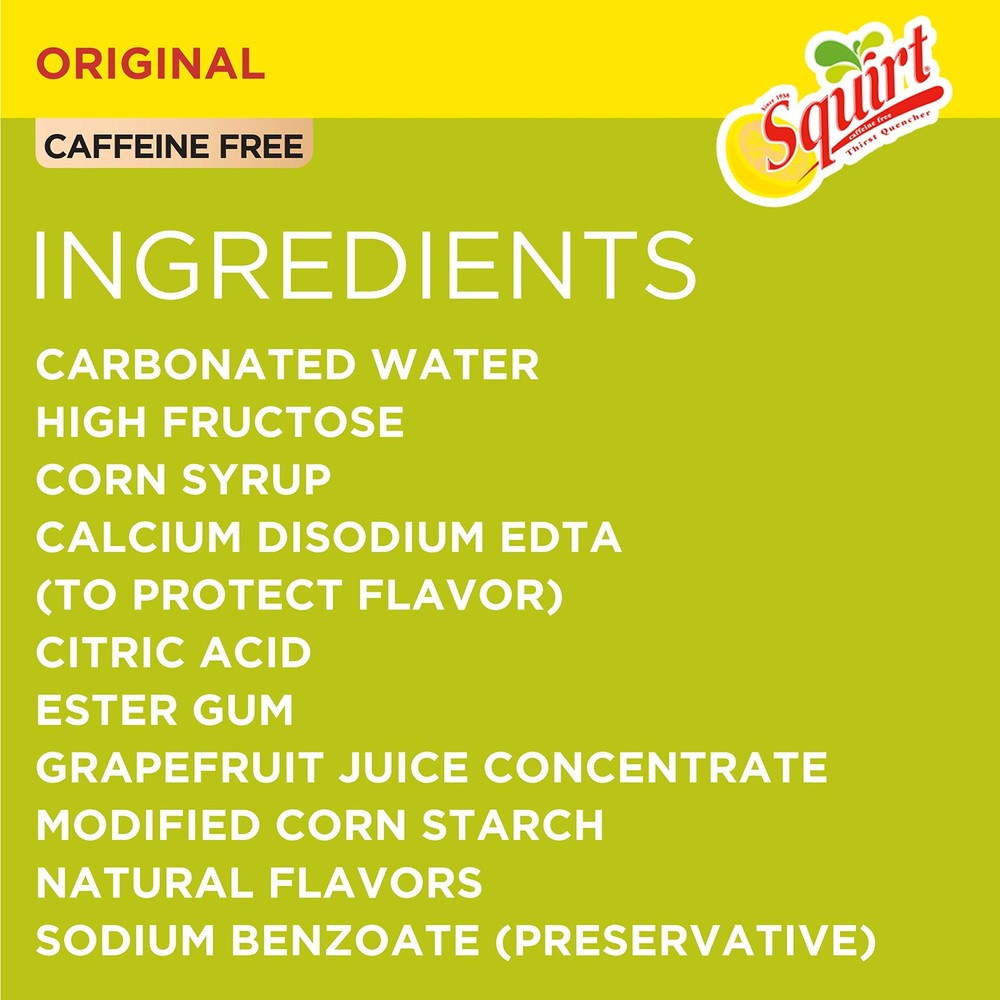 Soda, Grapefruit, 12 Fl Oz Cans, 12 Pack