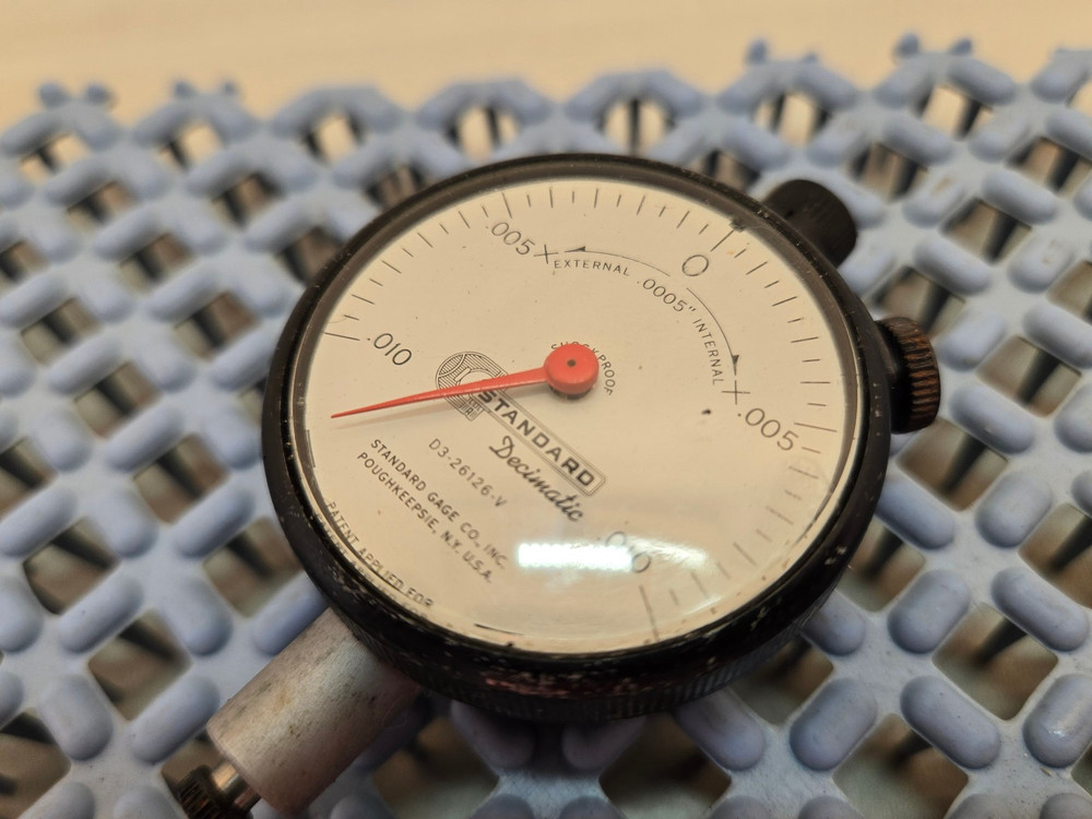 STANDARD GAGE CO. Dial Indicator Decimatic D3-26126-V
