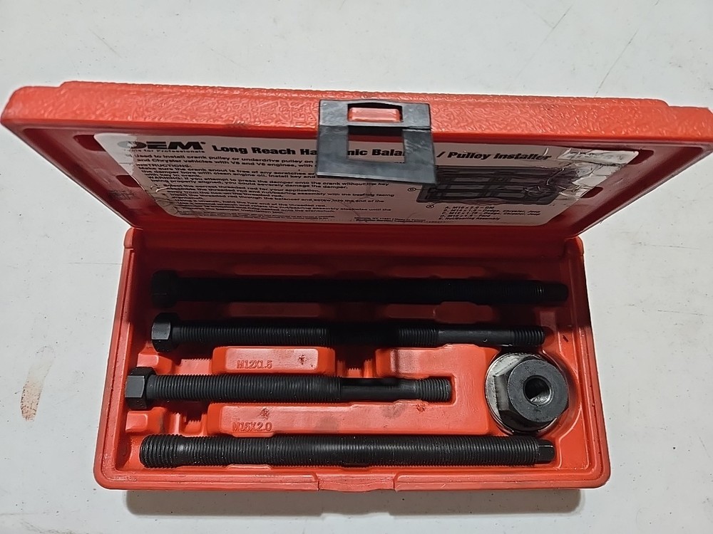 ABN | Long Reach Harmonic Balancer Installer Kit – 5 Pc Harmonic Balancer Set