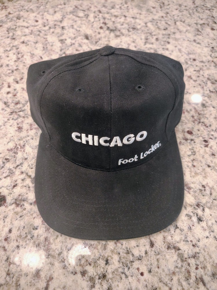Chicago FOOT LOCKER - One Size Adjustable STRAPBACK Baseball Cap Hat NEW