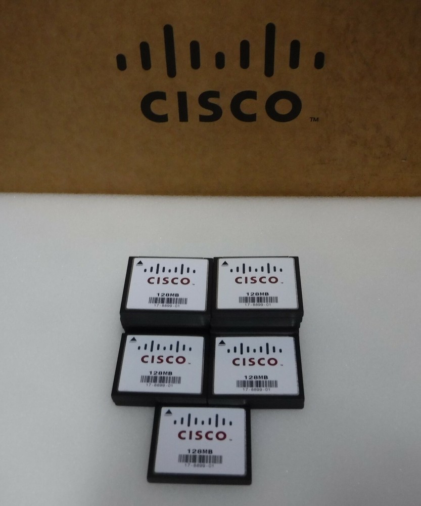 MEM-C6K-CPTFL128M 128MB CF Genuine Cisco Compact Flash Memory Catalyst 6000 6500