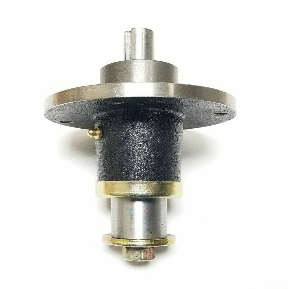 3 Heavy Duty Spindle Assemblies for Hustler, Excel 350595. Includes Blade Bolt