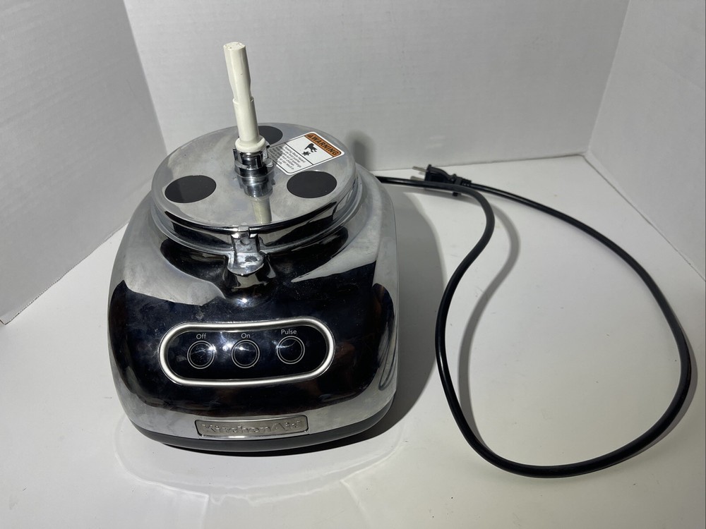 KitchenAid KFPW760WH3 Food Processor Motor Base Replacement Part Chrome