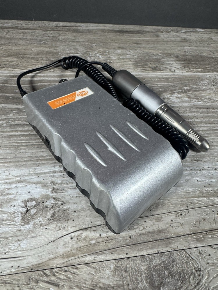 Medicool Pro Power 20K Electric Nail File & Drill Set Silver Variable Speed