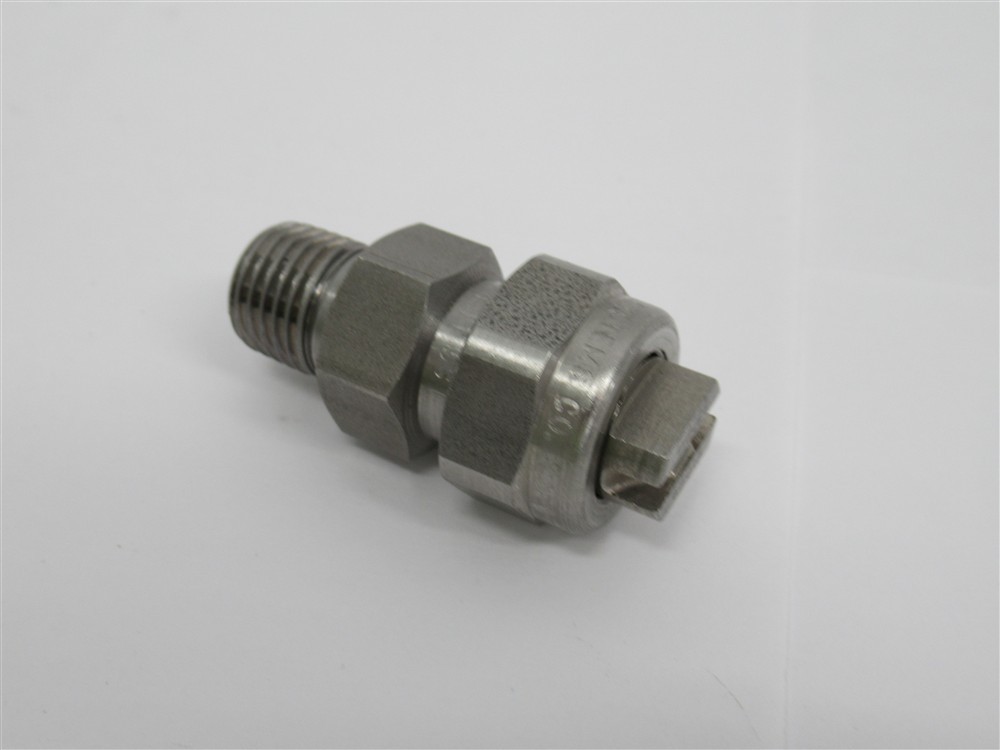 Spraying Systems 65015, 1/4" TT SS Nozzle w/ 65° TIP
