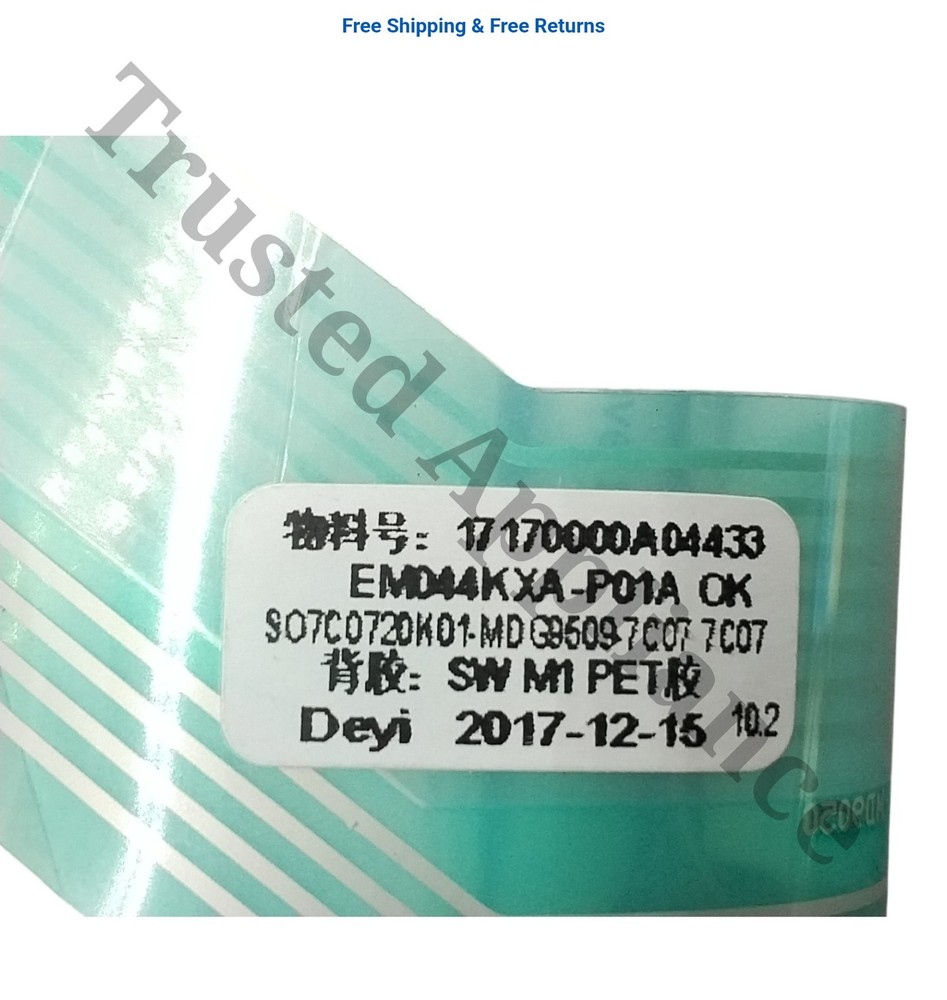 GE Microwave Control Panel Console WB56X29815 WHITE