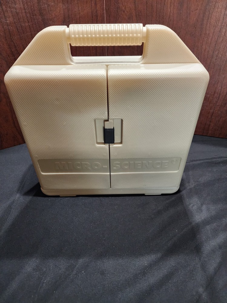 Micro-Science Complete Microscope Set Educational Kit with Slides & Tools