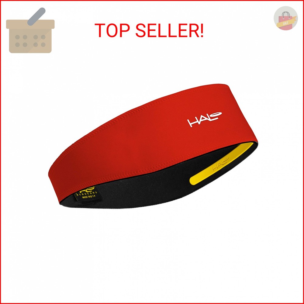 Halo Headband Pullover, Red, One Size