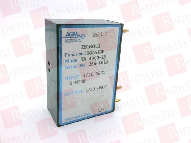 AGM ELECTRONICS TA-4000-19 / TA400019 (USED)