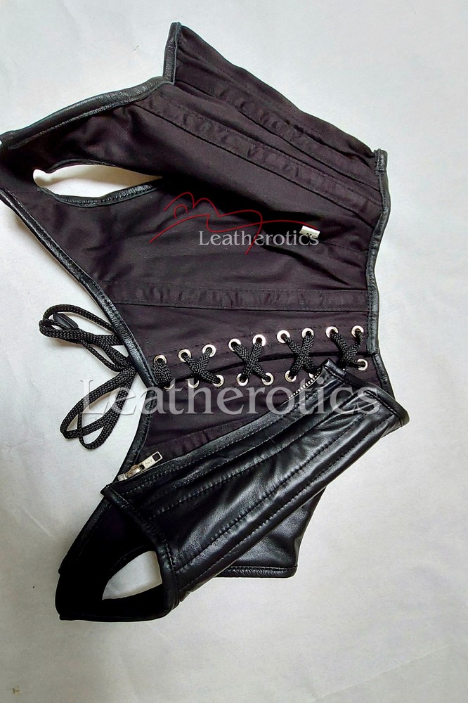 Real Leather Shoulder Corset