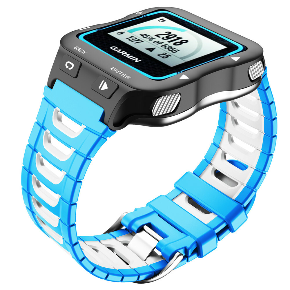 Replacement Silicone Watch Strap Band with Tool Kit for Garmin Forerunner 920XT