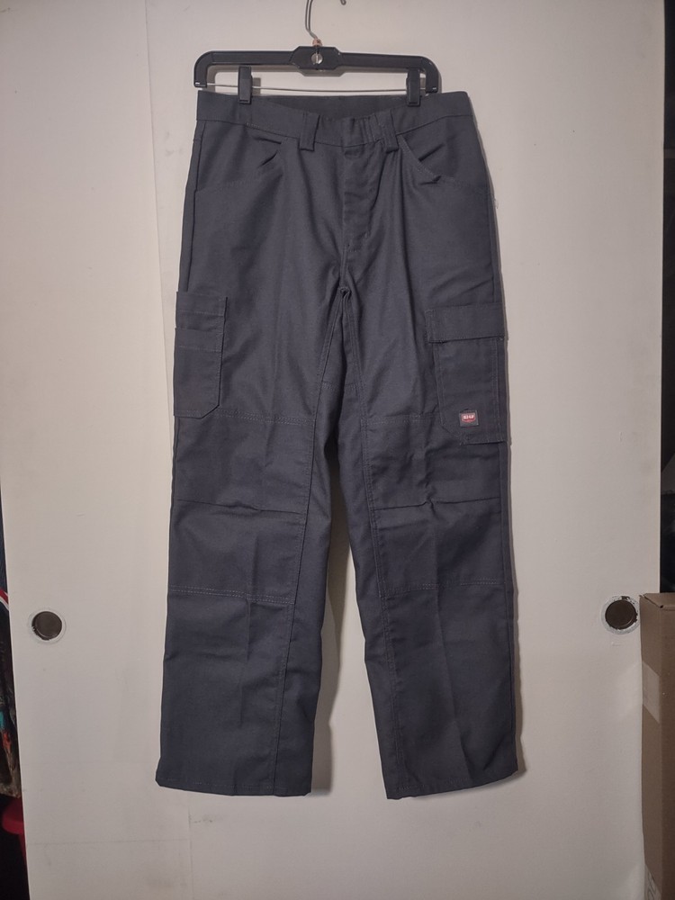 Red Kap Gray Work Pants PT2ACH3 32x30 Polyester Cotton Construction Men