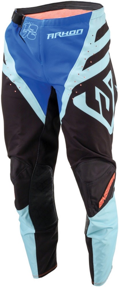 Answer Arkon Nitrus Youth MX Offroad Pants Blue/Black/Hyper Orange