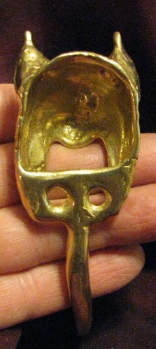 LYNX Bronze DUET Door Knocker