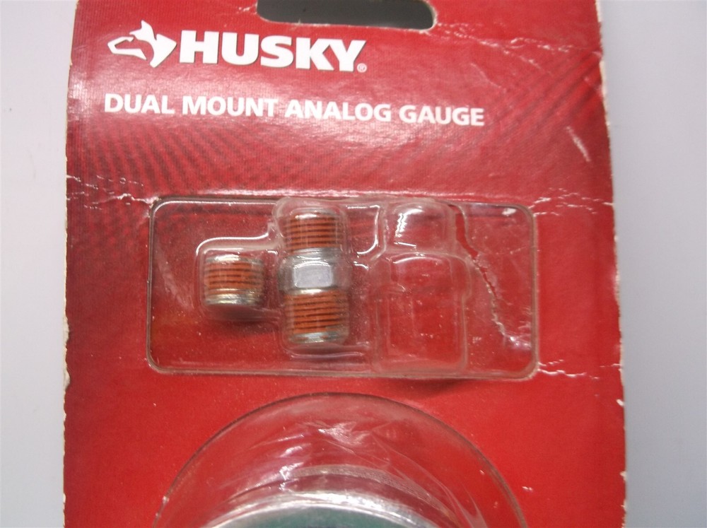 Husky Dual Mount Analog Gauge