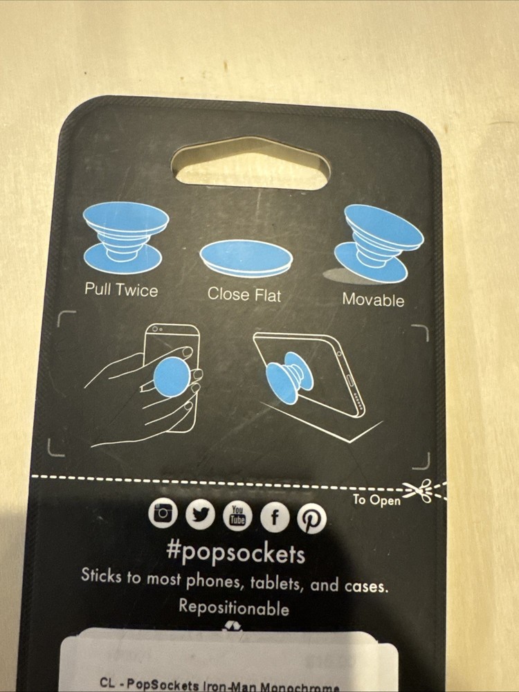 Popsockets Marvel Captain America Monochrome