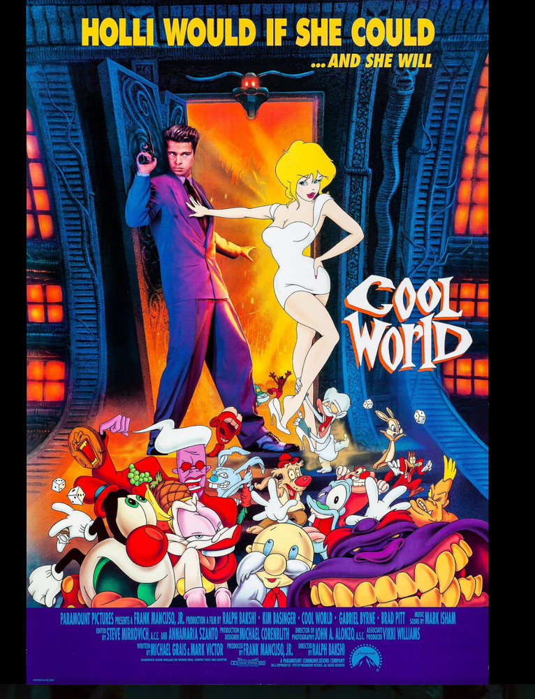 COOL WORD (9/7/90) Ralph Bakshi Live Action Animation 3rd Draft Agency Script ~