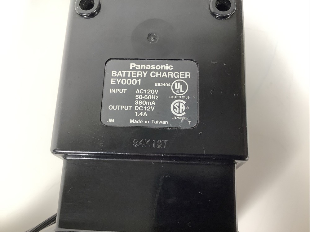 Panasonic EY0001 Battery Charger - Working -