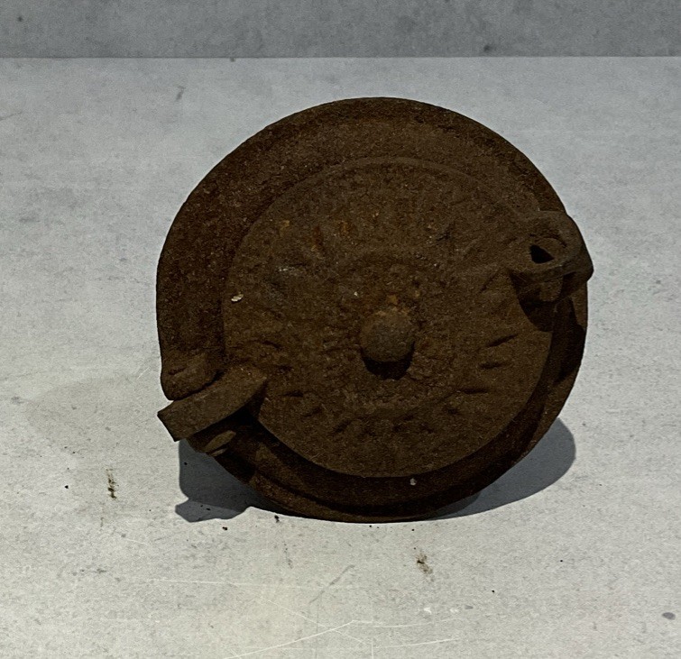Antique Cast Iron Glue Pot Complete Primitive