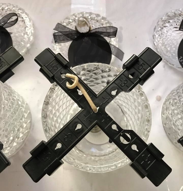 Universal Wick Holders - Adjustable Device for Candle Makers - 15 pack