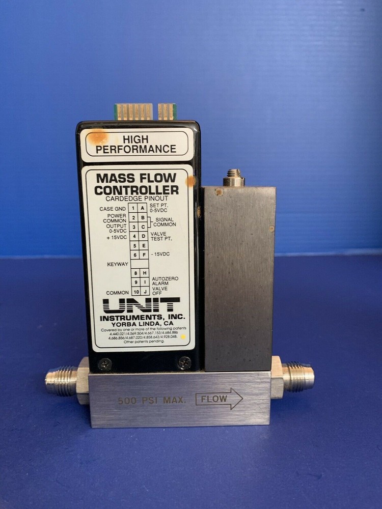 Unit UFC-1100A Mass Flow Controller MFC, O2, 1 SLM, Used