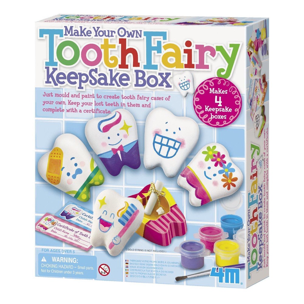 DIY Make Your Own Tooth Fairy Keepsake Box