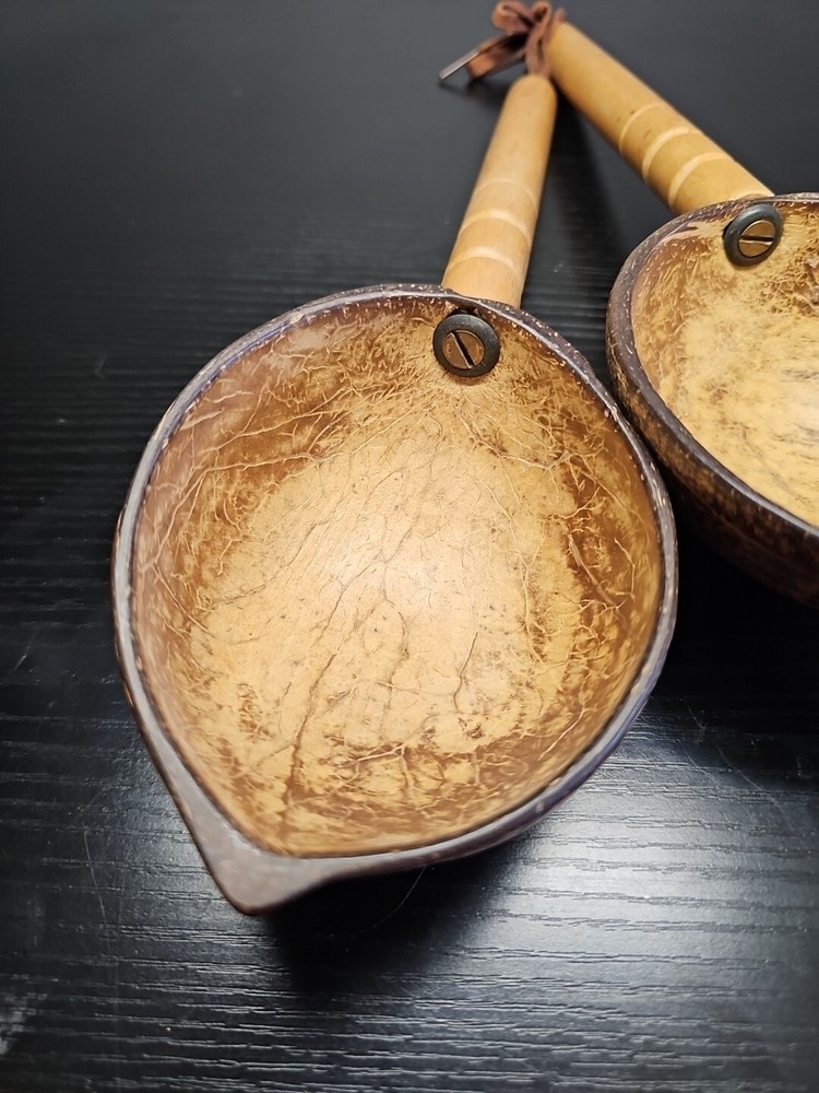 Eco Friendly Organic Spoons Coconut Shell Handmade