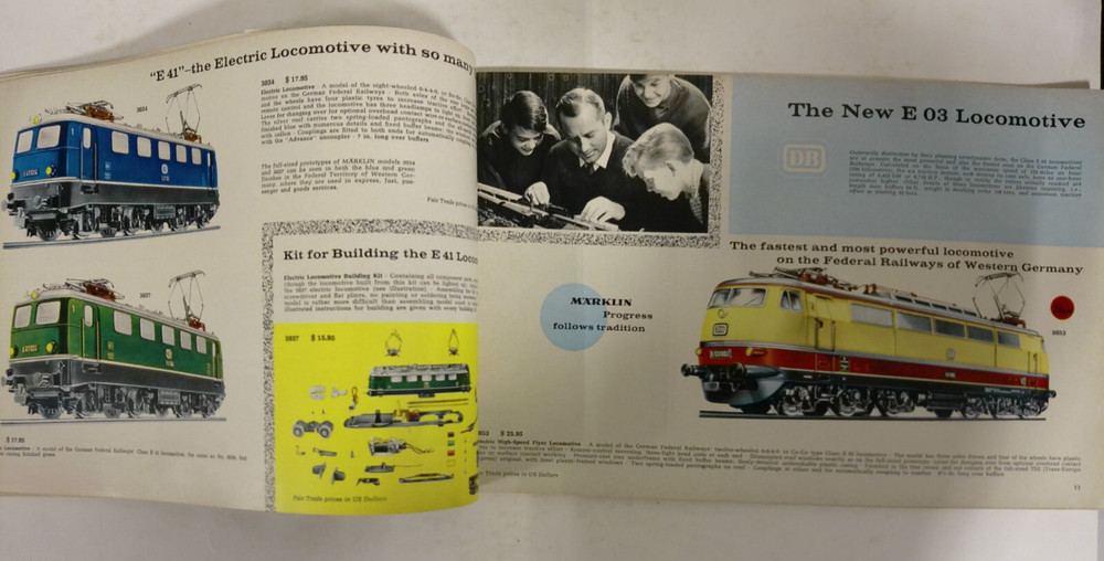 Vintage Marklin 1966/67 Catalog