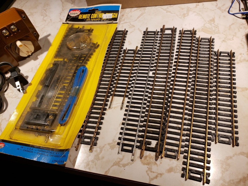Ho Scale Track Lot 8