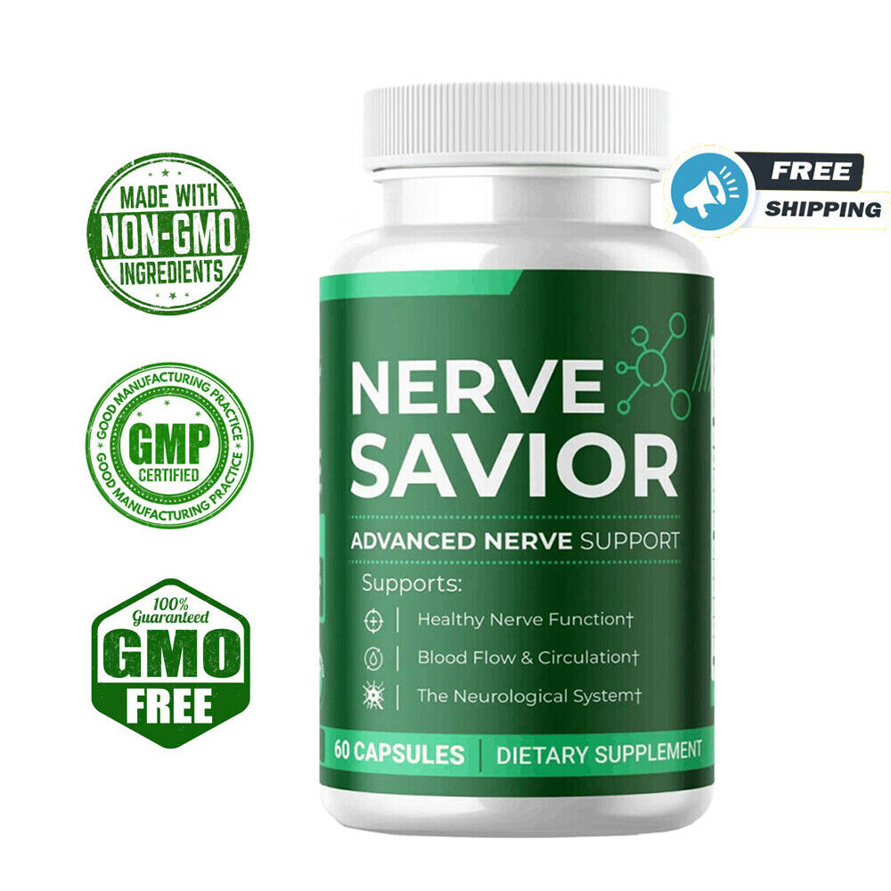 NERVE SAVIOR ADVANCED NERVE SUPPORT Supports: Healthy Nerve Functiont