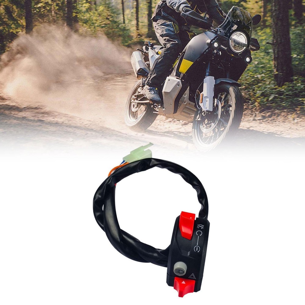 Handlebar Control Switch Start on Off Light Waterproof Emergency Lamp Switch