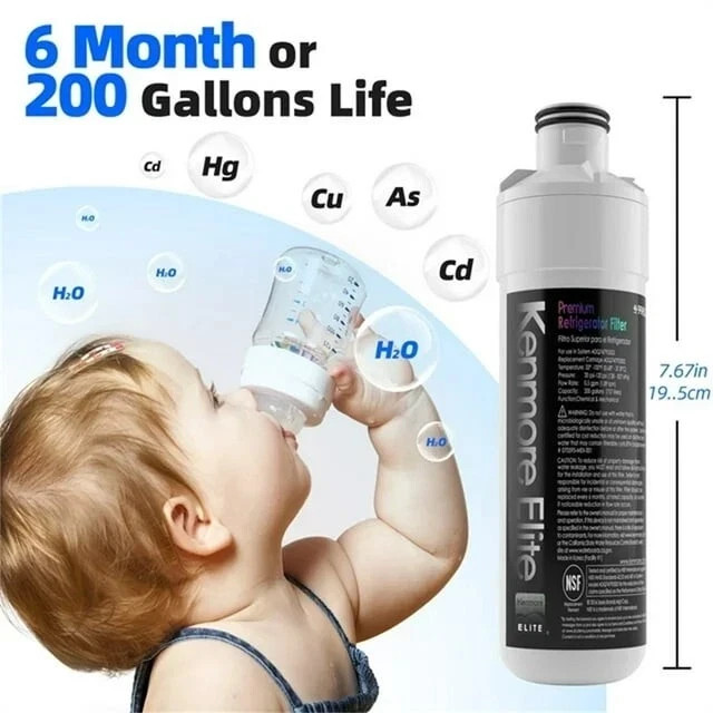 6 Pack Kenmore 9980 refrigerator water filter （New Sealed)