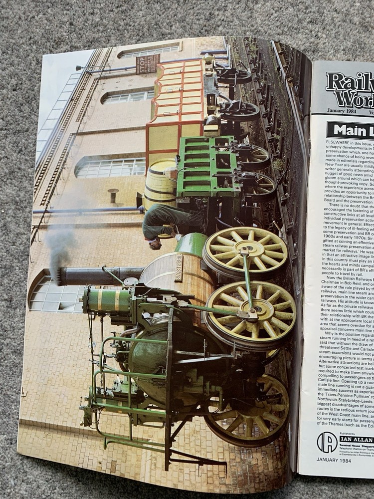 Railway World Magazine - 1984 - 4 issues