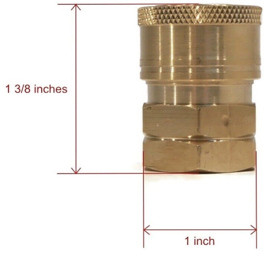 3/8” For Brass Quick Connect Couples