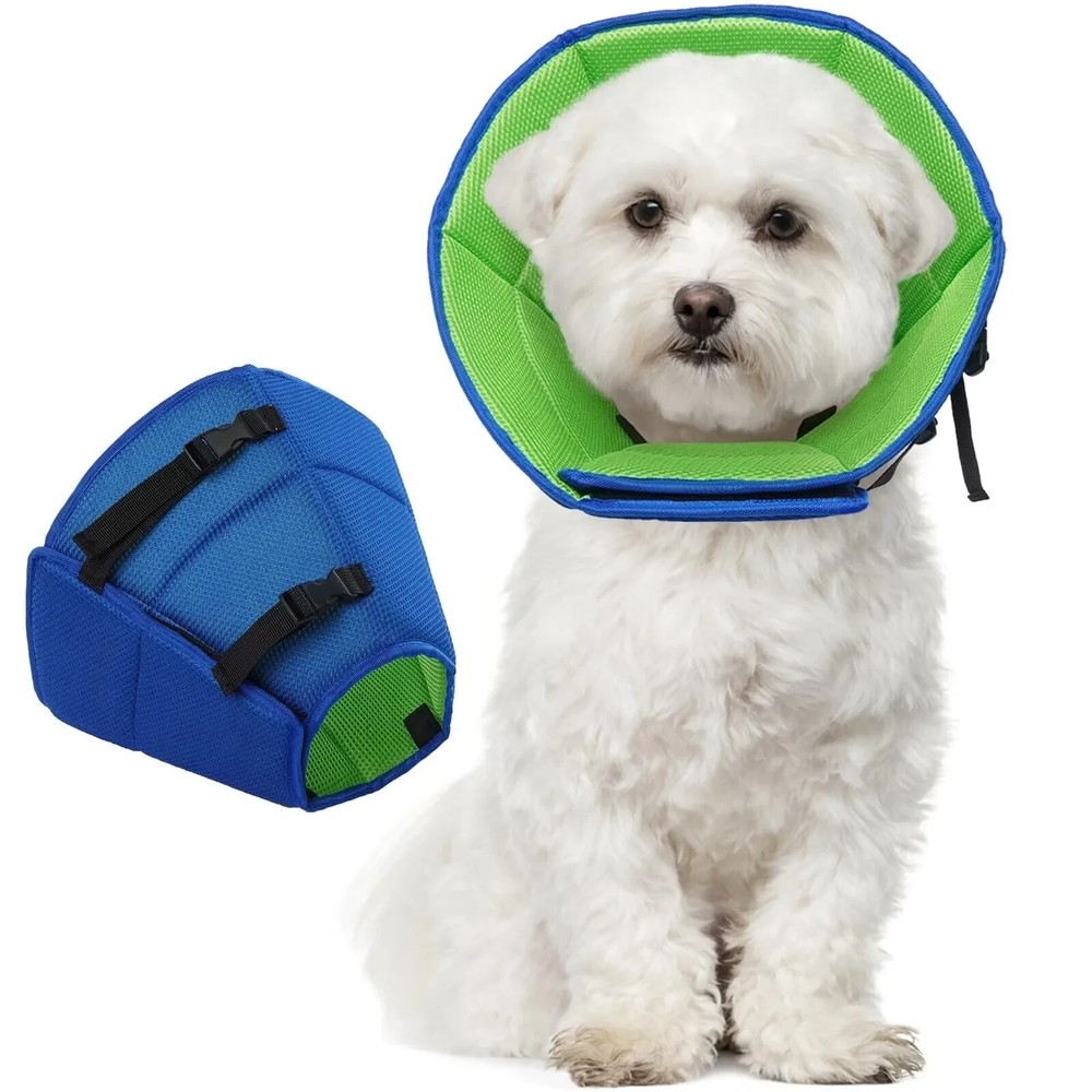 Kuoser Soft Adjustable Cone Collar for Dog wound Recovery assorted sizes